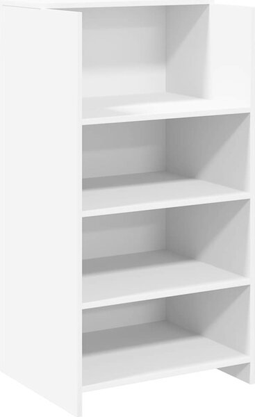 VidaXL Recepční stůl 55x50x103,5 cm kompozitní dřevo [859015] Barva: Černá