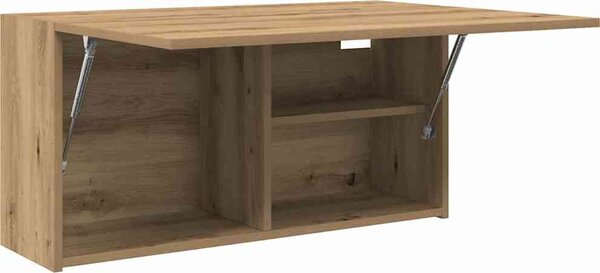 VidaXL Koupelnová nástěnná skříňka 80 x 25 x 40 cm kompozit [860093] Barva: dub sonoma