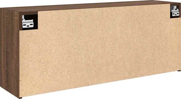 VidaXL Koupelnová nástěnná skříňka 100x25x40 cm kompozitní dřevo [860109] Barva: Betonová šedá