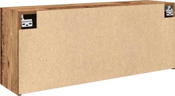 VidaXL Koupelnová nástěnná skříňka 100x25x40 cm kompozitní dřevo [860109] Barva: Betonová šedá
