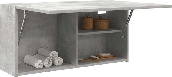 VidaXL Koupelnová nástěnná skříňka 80 x 25 x 40 cm kompozit [860093] Barva: dub sonoma