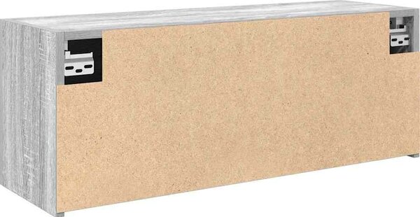 VidaXL Koupelnová nástěnná skříňka 80 x 25 x 30 cm kompozit [860079] Barva: Bílá