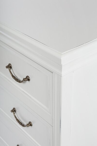Komoda Elegance MDF bílá