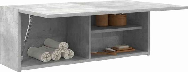 VidaXL Koupelnová nástěnná skříňka 80 x 25 x 30 cm kompozit [860079] Barva: Bílá