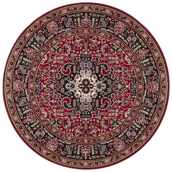 Kruhový koberec Mirkan 104095 Red 160x160 cm