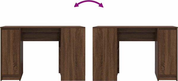 VidaXL Psací stůl 120x42x76 cm kompozitní dřevo [861820] Barva: dub artisan