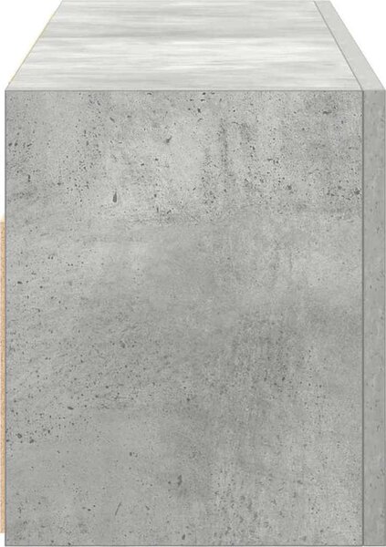 VidaXL Koupelnová nástěnná skříňka 80 x 25 x 30 cm kompozit [860079] Barva: Bílá