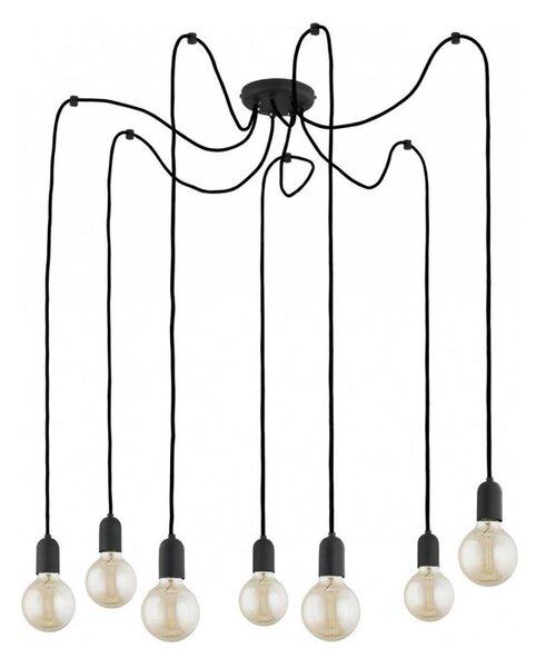 Lustr na lanku QUALLE 7xE27/60W/230V pavouk