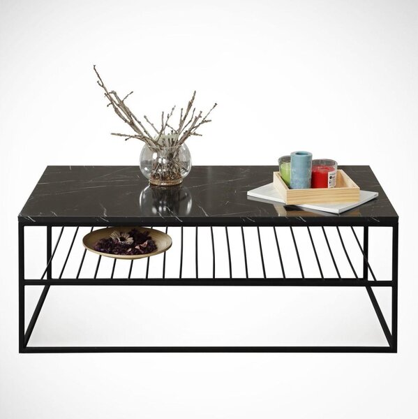 Konferenční stolek ETNA 95x55 cm černá