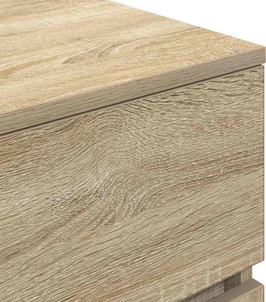VidaXL Noční skříňky se 3 zásuvkami 2 ks 39x35x65 cm [861342] Barva: Bílá
