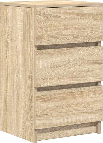 VidaXL Noční skříňky se 3 zásuvkami 2 ks 39x35x65 cm [861342] Barva: Bílá