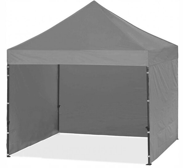 ShopJK Nůžkový stan profi HQ 3 x 3 m šedý