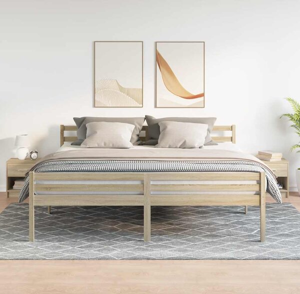 VidaXL Noční stolky 2 ks se zásuvkou 39 x 28 x 41 cm [858750] Barva: dub sonoma