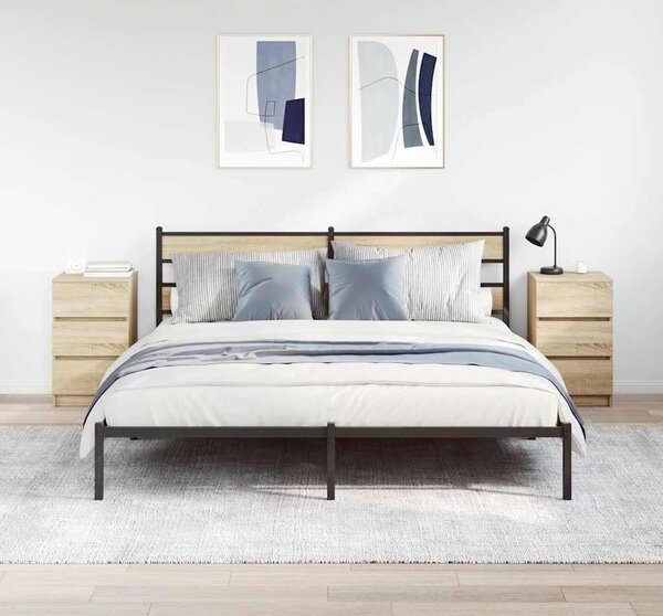 VidaXL Noční skříňky se 3 zásuvkami 2 ks 39x35x65 cm [861342] Barva: Bílá