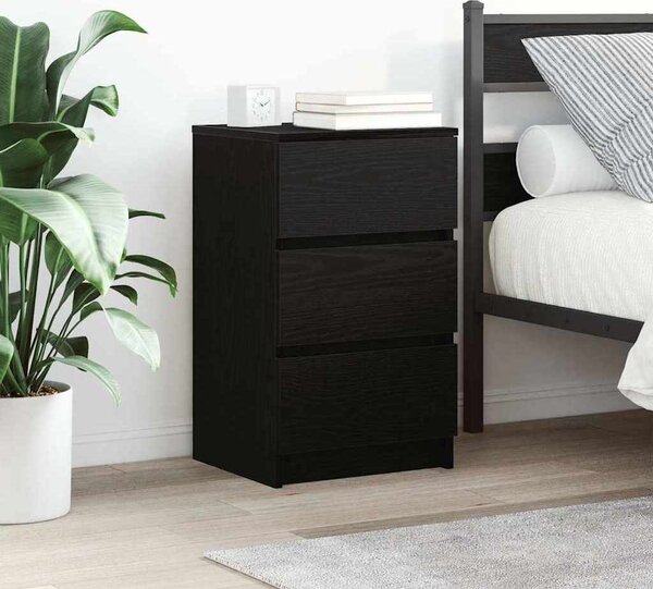 VidaXL Noční skříňky se 3 zásuvkami 2 ks 39x35x65 cm [861342] Barva: Bílá