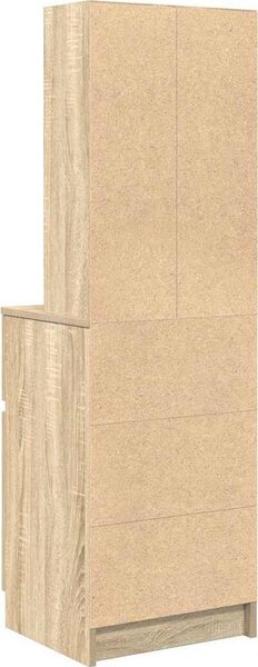 VidaXL Noční stolek 39x35x125 cm kompozitní dřevo [861310] Barva: dub sonoma