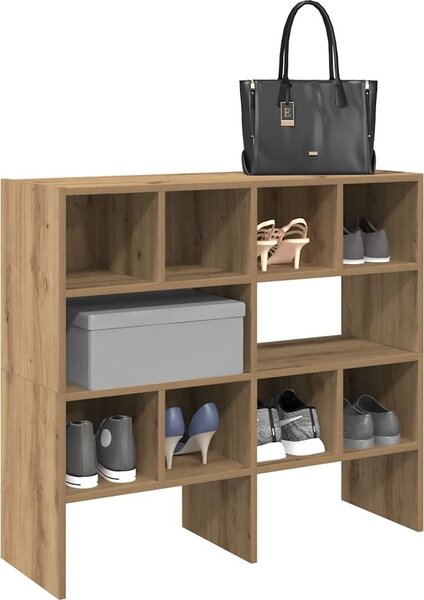 VidaXL Stohovatelné botníky 2 ks 89,5x30x40 cm [858842] Barva: dub artisan