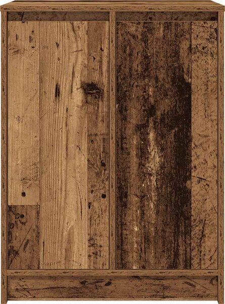 VidaXL Botník 57x34x76 cm kompozitní dřevo [861868] Barva: kouřový dub