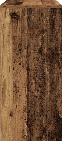 VidaXL Botník 57x34x76 cm kompozitní dřevo [861868] Barva: kouřový dub