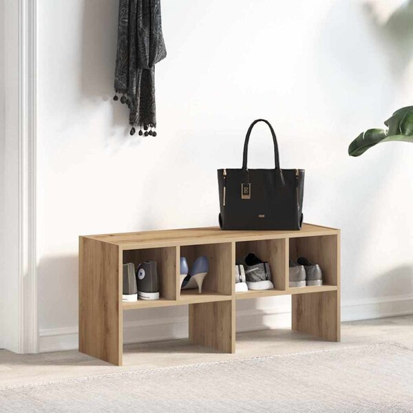 VidaXL Stohovatelné botník 89,5x30x40 cm [858855] Barva: dub artisan