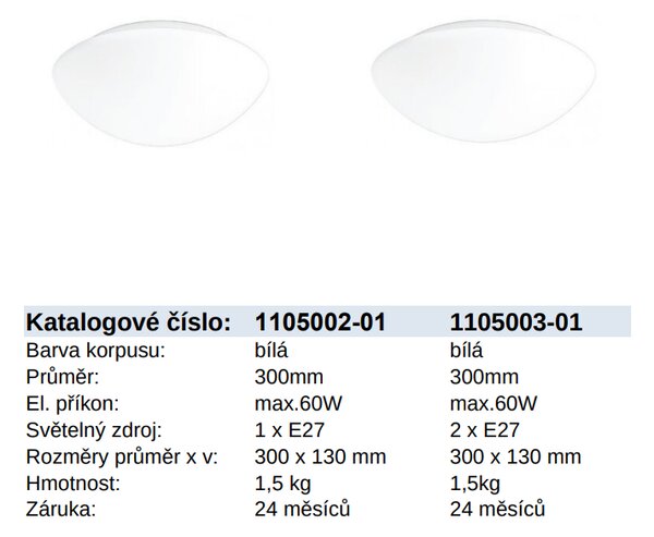 Palnas Stropní svítidlo Twist, E27, ⌀30 cm, IP44 Počet světelných zdrojů: 1 x E27