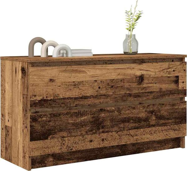 VidaXL TV skříňka 100x35x54 cm kompozitní dřevo [861808] Barva: Bílá