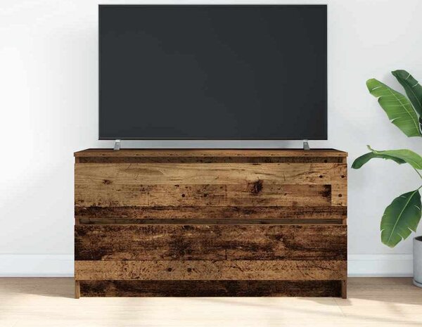 VidaXL TV skříňka 100x35x54 cm kompozitní dřevo [861808] Barva: Bílá