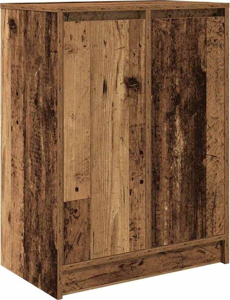 VidaXL Botník 57x34x76 cm kompozitní dřevo [861868] Barva: kouřový dub