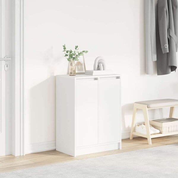 VidaXL Botník 57x34x76 cm kompozitní dřevo [861868] Barva: kouřový dub