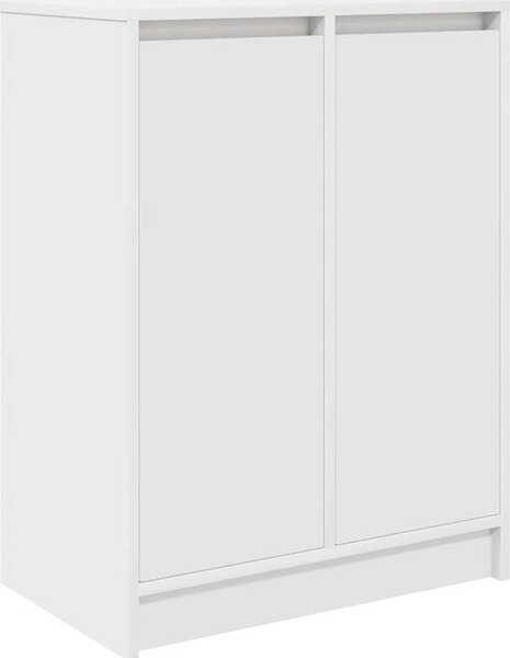 VidaXL Botník 57x34x76 cm kompozitní dřevo [861868] Barva: kouřový dub