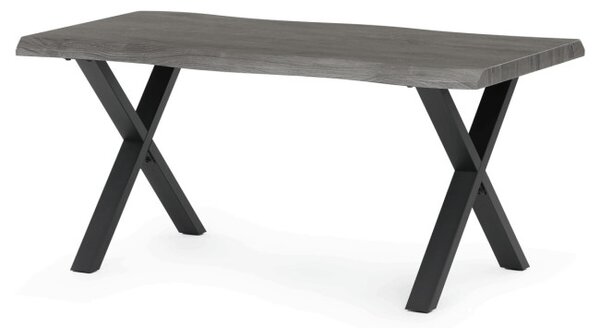 Konferenční stolek CT-F4312 GREY šedý dub / černý