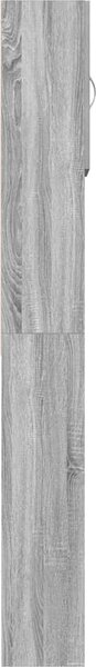 VidaXL Skříňka na pračku 64x24x190 cm Dřevěná konstrukce [859130] Barva: dub artisan