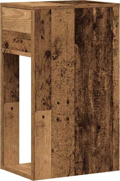VidaXL Počítačový stojan se zásuvkou 30x44x74 cm [858731] Barva: dub sonoma