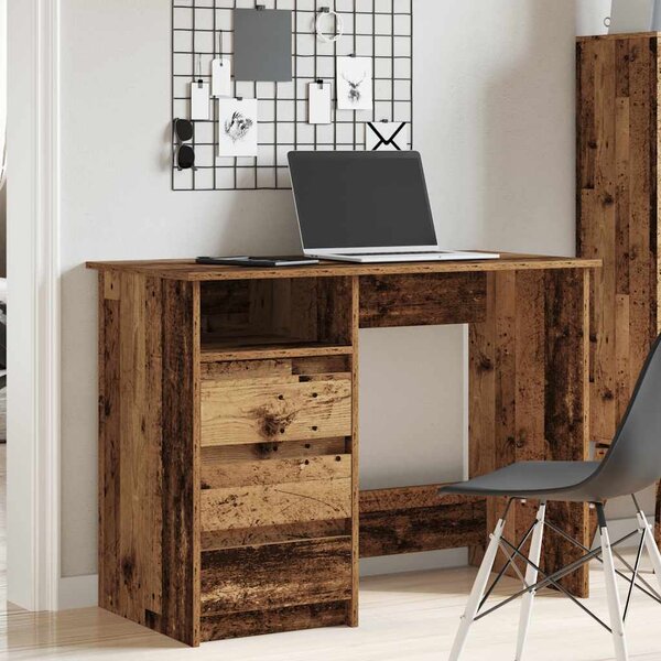 VidaXL Psací stůl 102 x 50 x 75 cm kompozitní dřevo [860470] Barva: dub sonoma