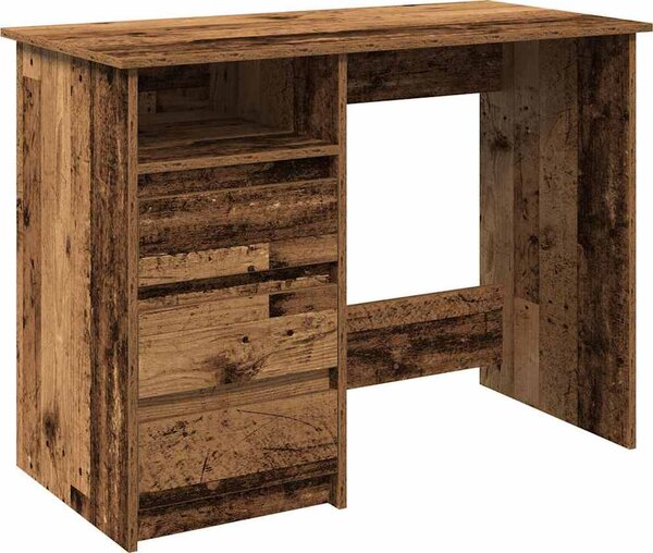VidaXL Psací stůl 102 x 50 x 75 cm kompozitní dřevo [860470] Barva: dub sonoma