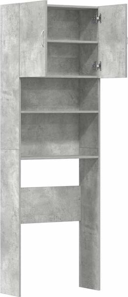 VidaXL Skříňka na pračku 64x24x190 cm Dřevěná konstrukce [859130] Barva: dub artisan