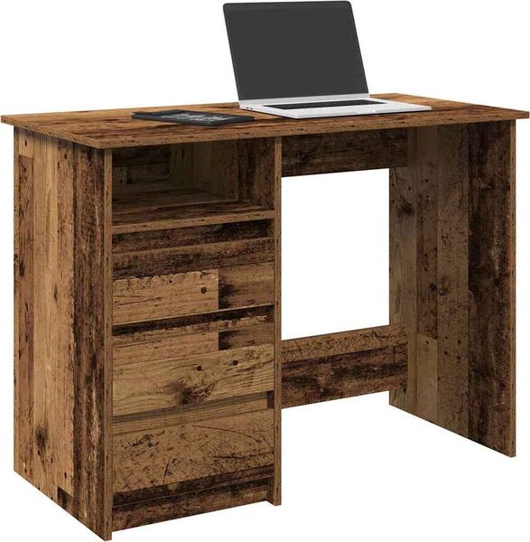 VidaXL Psací stůl 102 x 50 x 75 cm kompozitní dřevo [860470] Barva: dub sonoma