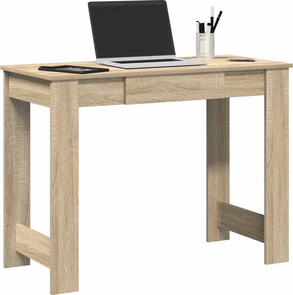 VidaXL Psací stůl 100x45x75 cm dřevotříska [860433] Barva: dub sonoma