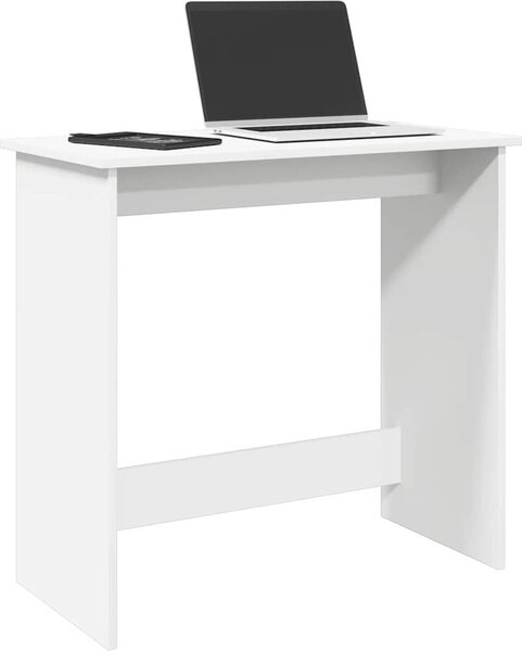 VidaXL Psací stůl 80 x 40 x 75 cm kompozitní dřevo [860457] Barva: Bílá
