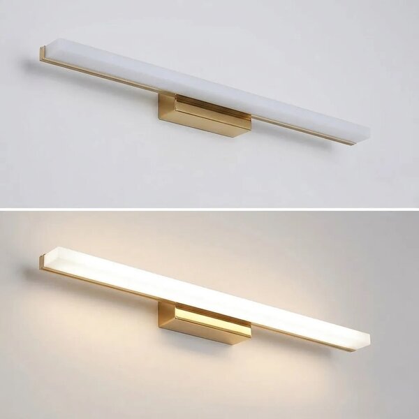 Toolight Nástěnné LED osvětlení 40CM APP1848-1W zlatá