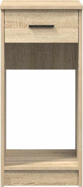 VidaXL Počítačový stojan se zásuvkou 35x45x77 cm [858740] Barva: kouřový dub