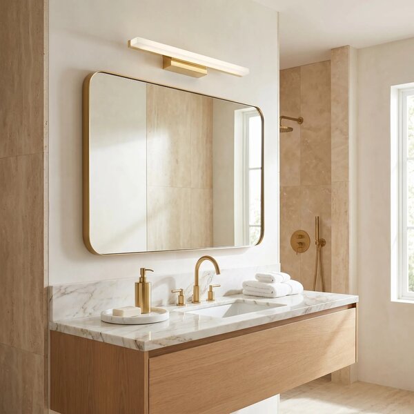 Toolight Nástěnné LED osvětlení 40CM APP1848-1W zlatá