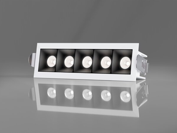 LED2 2491351 Zápustné svítidlo LINEAR II 5, W 10W 3000K/3500K/4000K UGR bílá