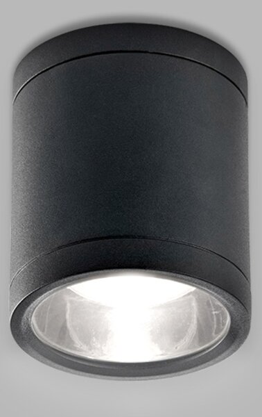 LED2 5234654DT Venkovní stropní svítidlo TUBO II, A TRIAC 10W 3000K/4000K/5700K antracit