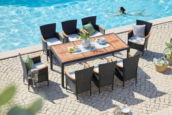 ZAHRADNÍ SESTAVA dřevo, kov, plast, textil Ambia Garden - Online Only zahradní nábytek, Online Only