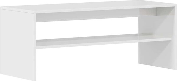 VidaXL TV skříňka 100 x 40 x 40 cm kompozitní dřevo [862402] Barva: Bílá