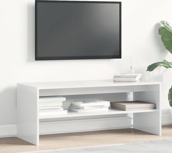 VidaXL TV skříňka 100 x 40 x 40 cm kompozitní dřevo [862402] Barva: Bílá
