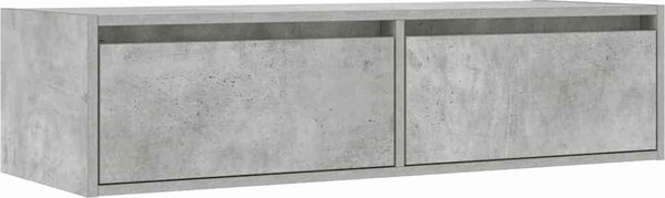 VidaXL TV skříňka s LED osvětlením 100X35,5x25 cm [860241] Barva: Černý dub