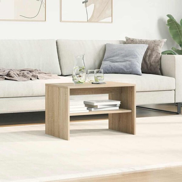 VidaXL TV stolek 60x40x40 cm kompozitní dřevo [859102] Barva: hnědý dub