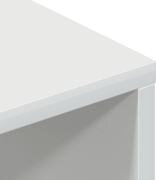VidaXL TV skříňka 100 x 40 x 40 cm kompozitní dřevo [862402] Barva: Bílá